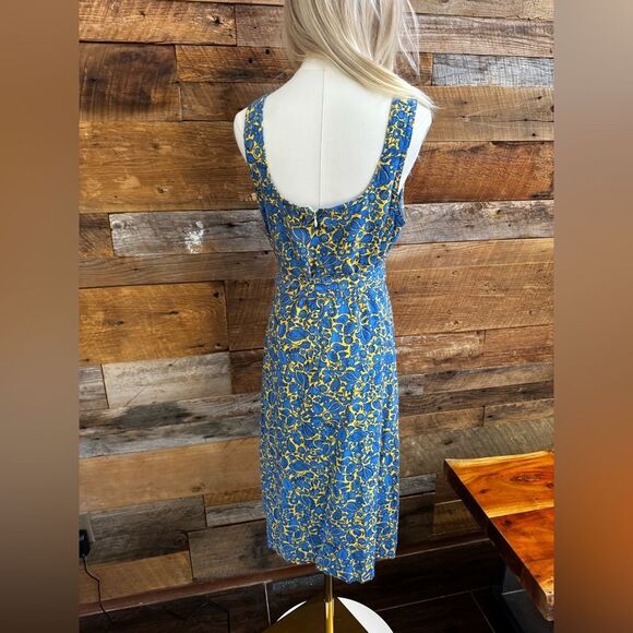 🌼 Ann Taylor Linen Blend Dress – Size 8 – Fully Lined 🌼 - Picture 3 of 14